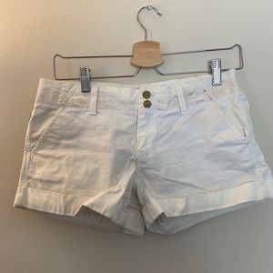 White shorts